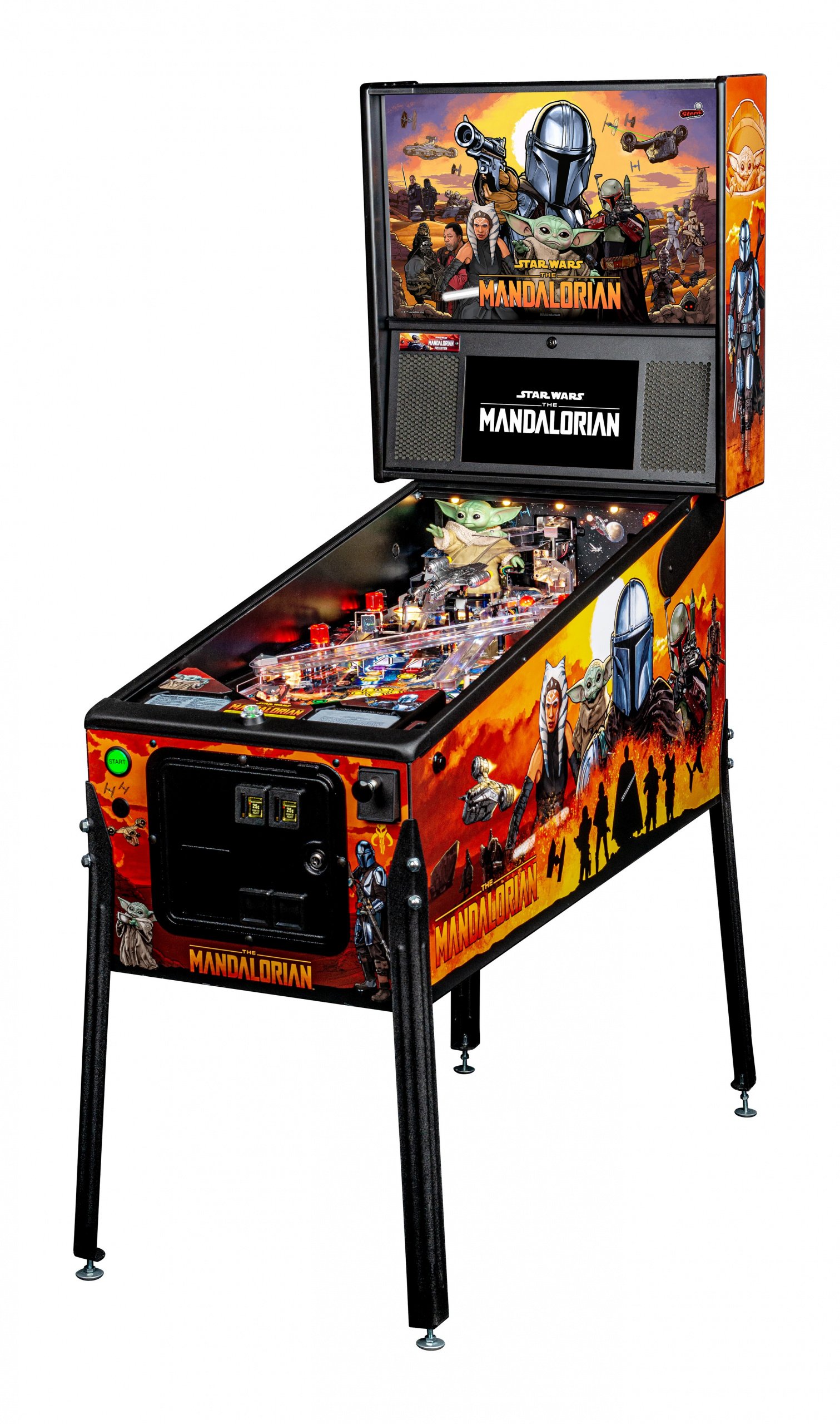 The Mandalorian Pro Pinball Machine for sale
