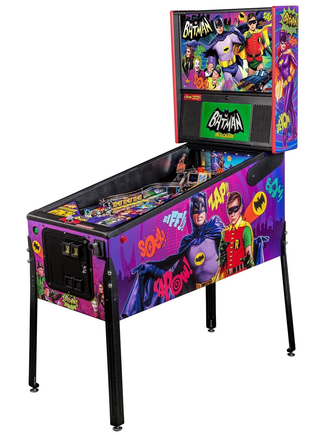 Batman 66 Premium Pinball Machine By Stern