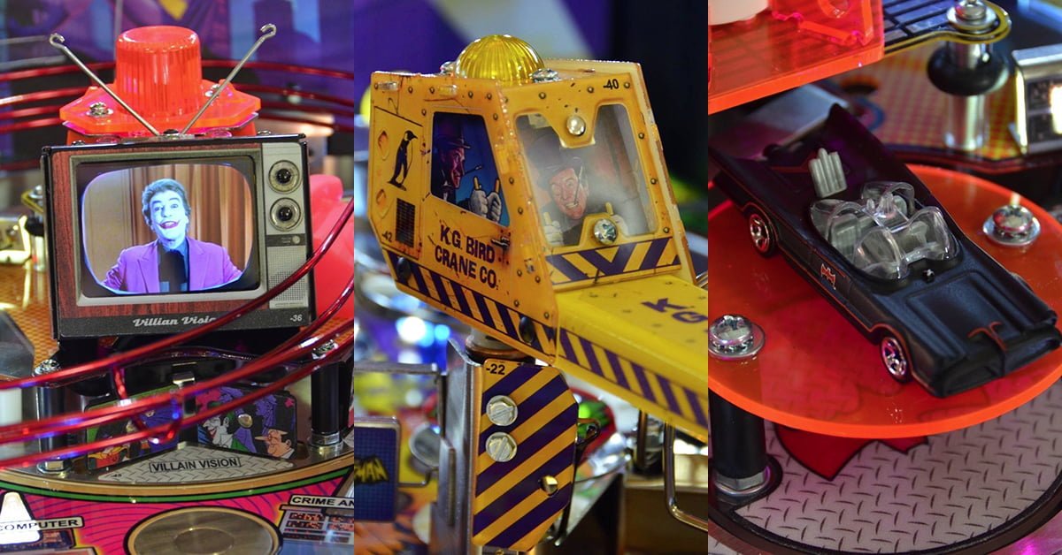 Batman 66 Premium Pinball Machine By Stern - Obrázek 3