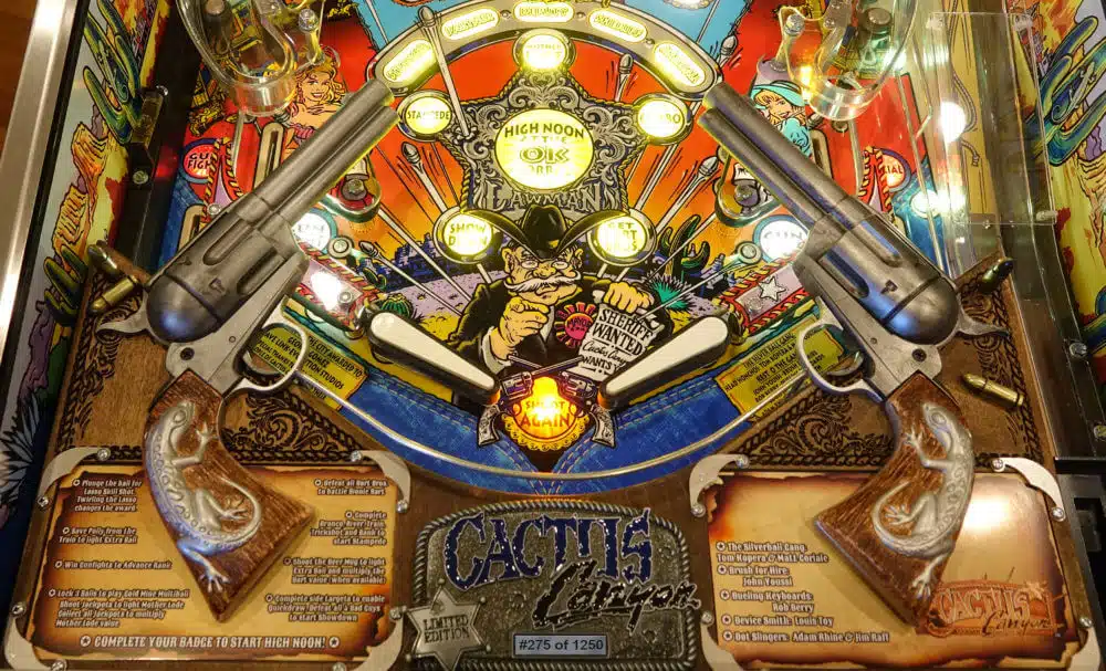 Cactus Canyon ( Remake-Special Edition)Pinball Machine By Chicago Gaming Co - Image 2