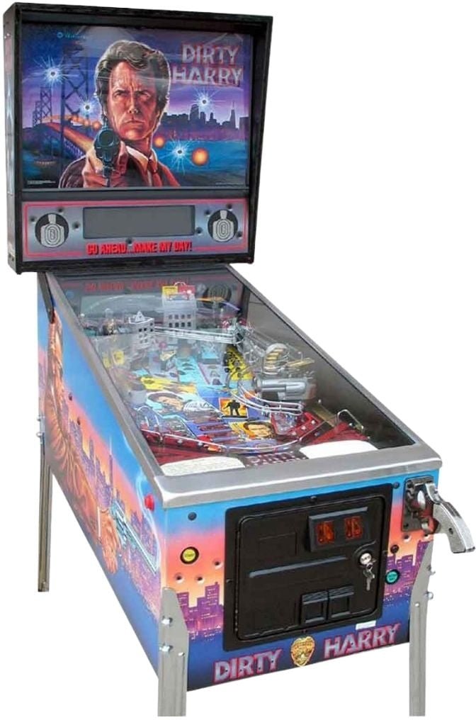 Pinball Dirty Harry By Williams