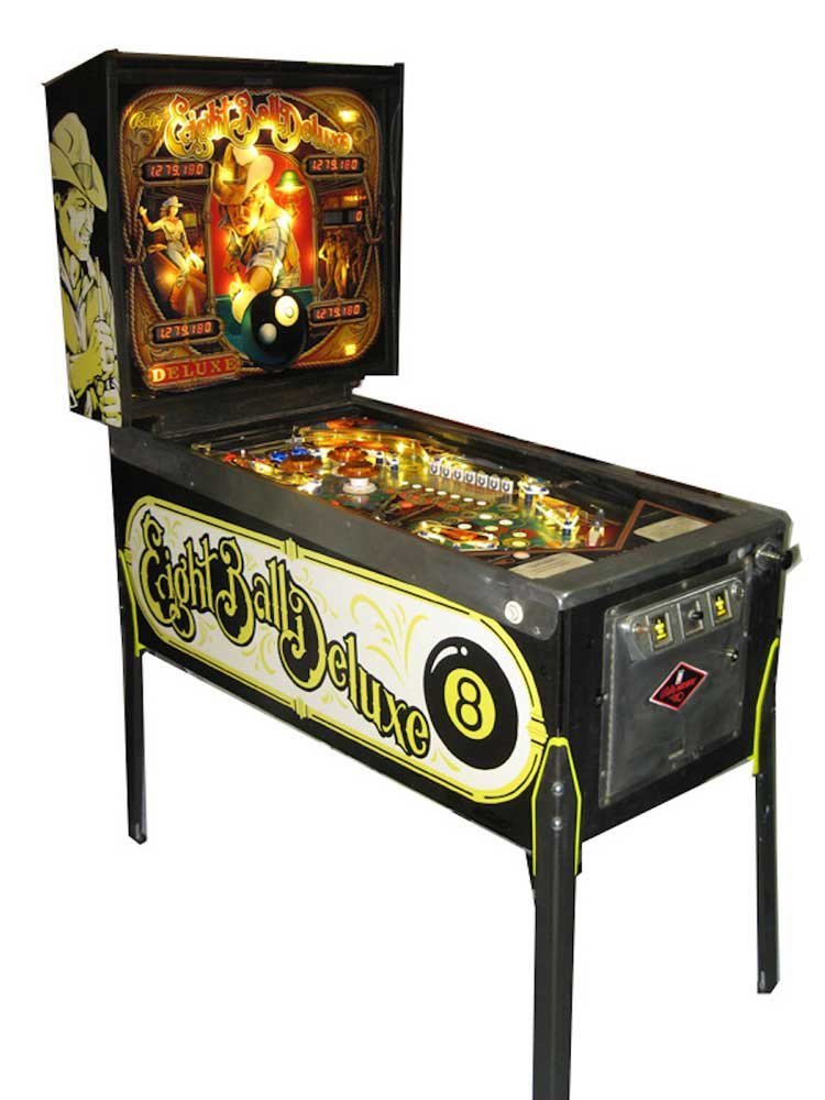 Eight Ball Deluxe Pinball Machine By Bally