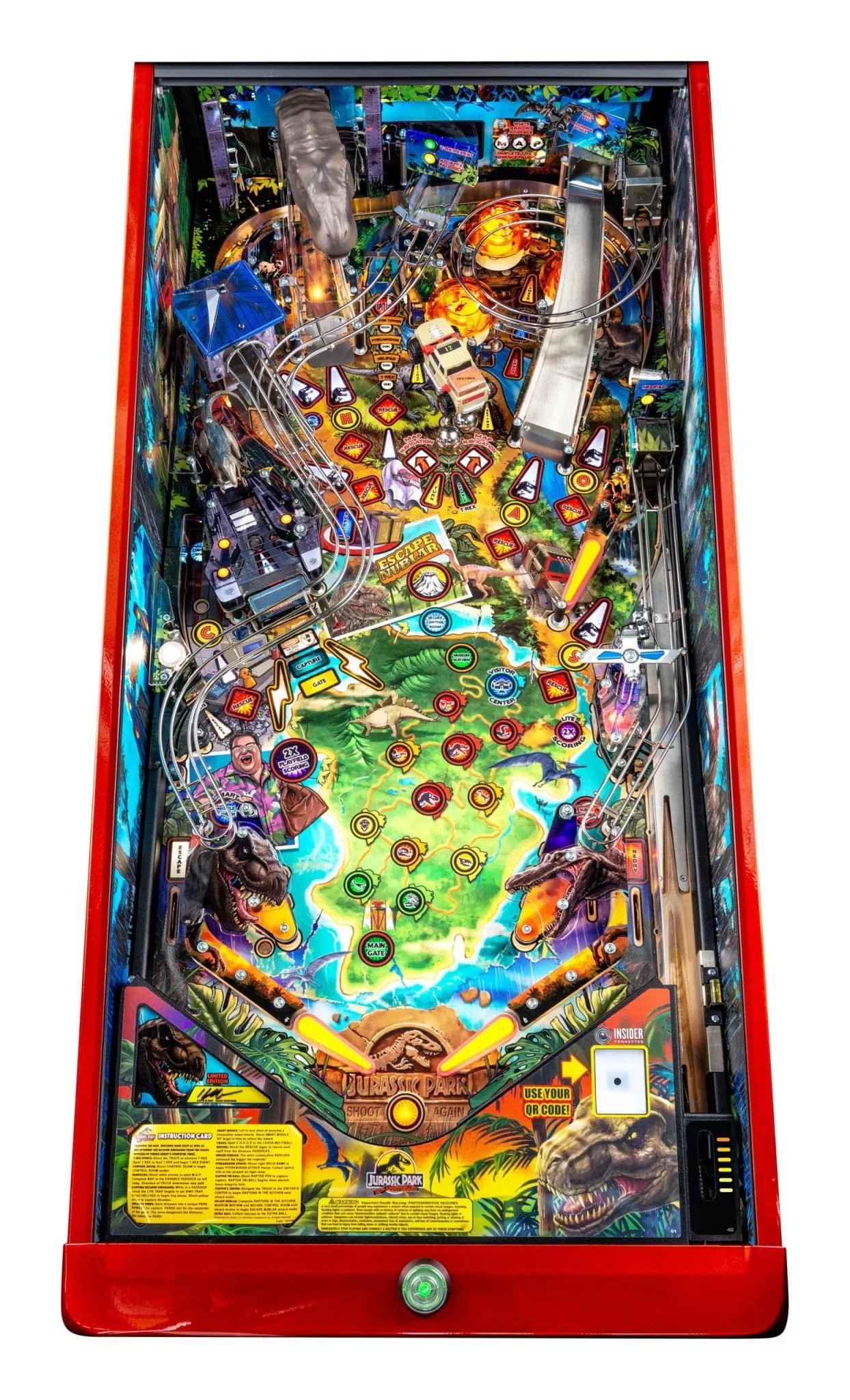 Jurassic Park pinball machine 30th Anniversary Limited edition - Image 14