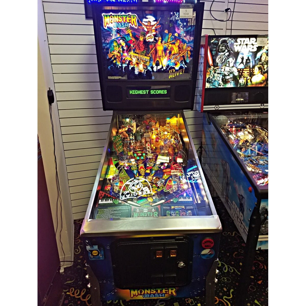 Monster Bash Pinball Machine Remake By Chicago Gaming Co - Obrázek 3