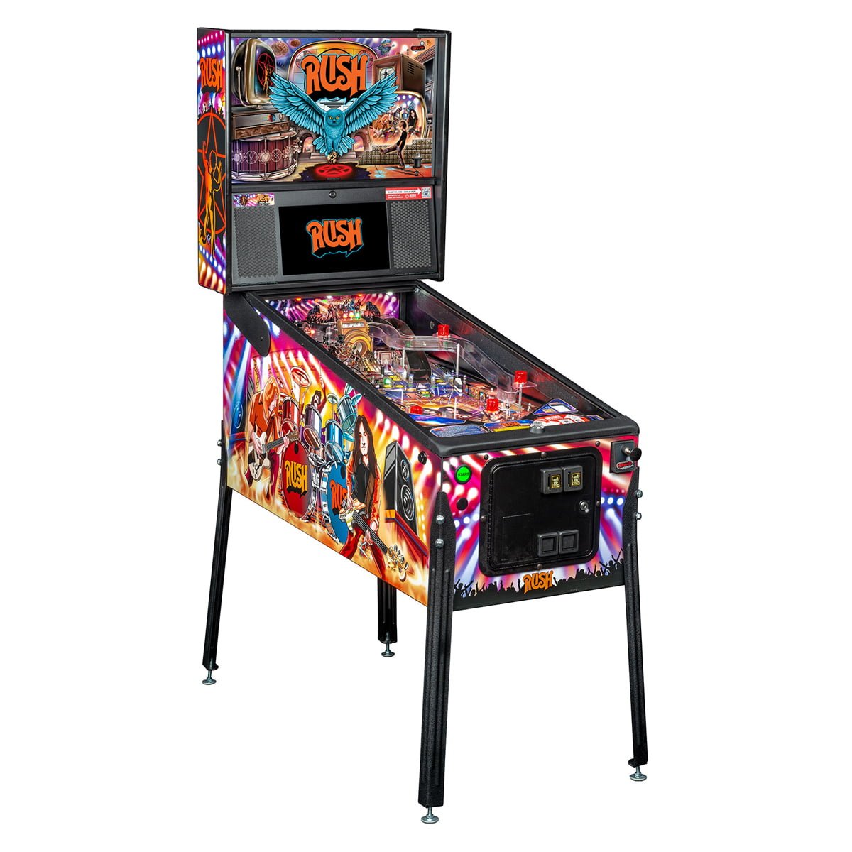 Rush Pro Pinball Machine By Stern