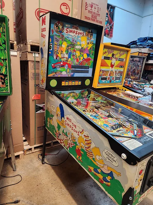 The Simpsons Pinball Machine By Data East - Image 6