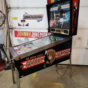 Secret Service Pinball Machine By Data East