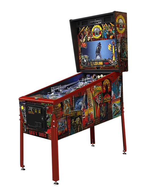 Guns n Roses pinball machine Limited Edition By Jersey Jack