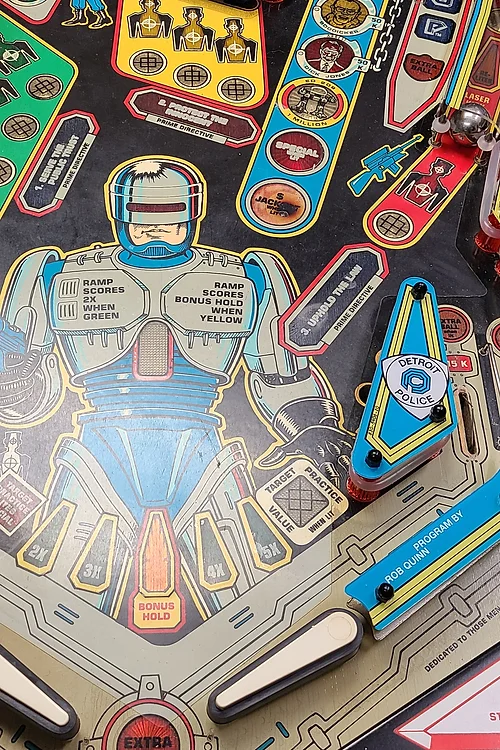 Robocop Pinball Machine By Data East - Obrázek 6