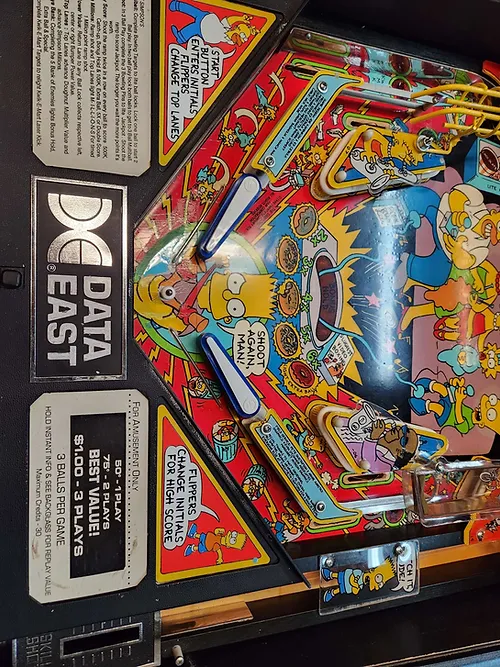 The Simpsons Pinball Machine By Data East - Image 3