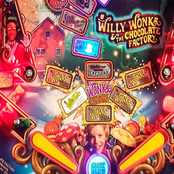 2019 Willy Wonka Pinball Machine ‘Limited Edition’ by Jersey Jack - Image 2