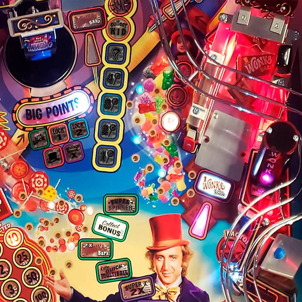 2019 Willy Wonka Pinball Machine ‘Limited Edition’ by Jersey Jack - Image 5